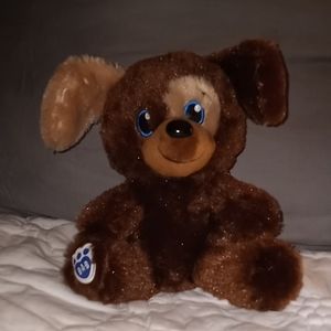 Build A Bear BAB Small Fry Brown Puppy Dog Plush Stuffed Animal 7"